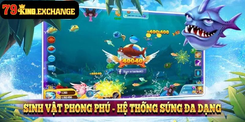 Bắn Cá Ăn Tiền Trực Tuyến 79King - Tựa Game Thiên Đường Đại Dương