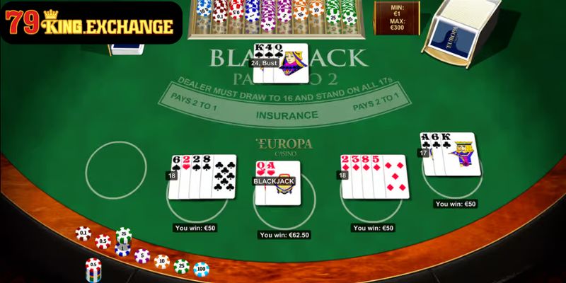 Blackjack 79King - Game Bài Đỏ Đen Online Hấp Dẫn Số 1 Nhà Cái