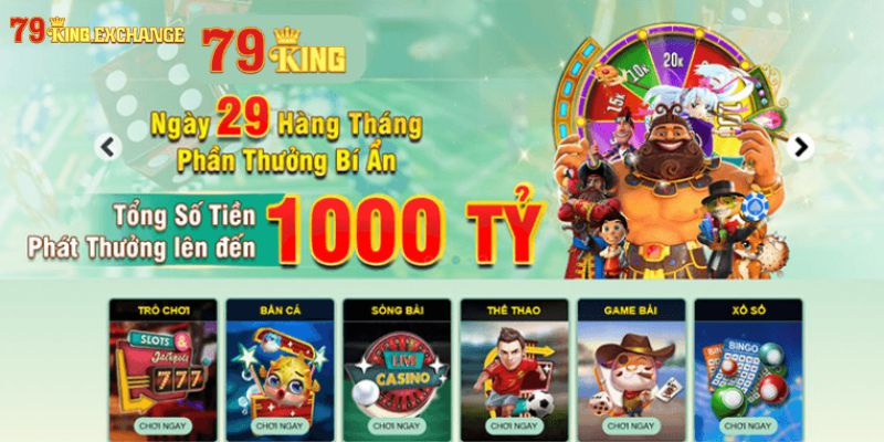 Link vào 79king chơi game làm giàu an toàn